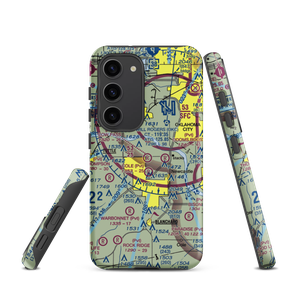 Low Pass Airport (4OK4) VFR Sectional Samsung Phone Case