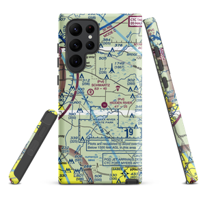 Lowe's Airport (FA77) VFR Sectional Samsung Phone Case