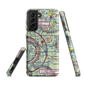 Lowell City Airport (24C) VFR Sectional Samsung Phone Case