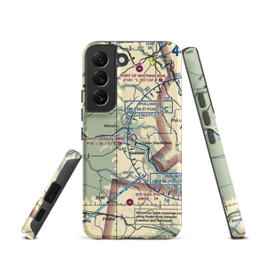 Lower Granite State Airport (00W) VFR Sectional Samsung Phone Case