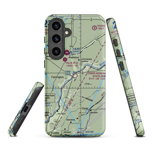 Lower Monumental State Airport (W09) VFR Sectional Samsung Phone Case