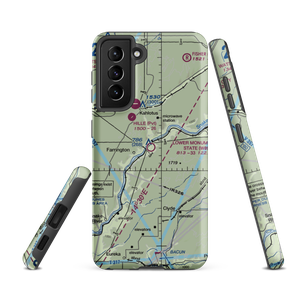Lower Monumental State Airport (W09) VFR Sectional Samsung Phone Case