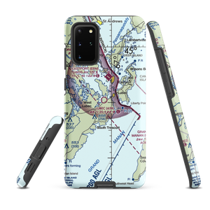 Lubec Municipal Airport (65B) VFR Sectional Samsung Phone Case