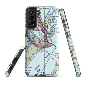 Lubec Municipal Airport (65B) VFR Sectional Samsung Phone Case