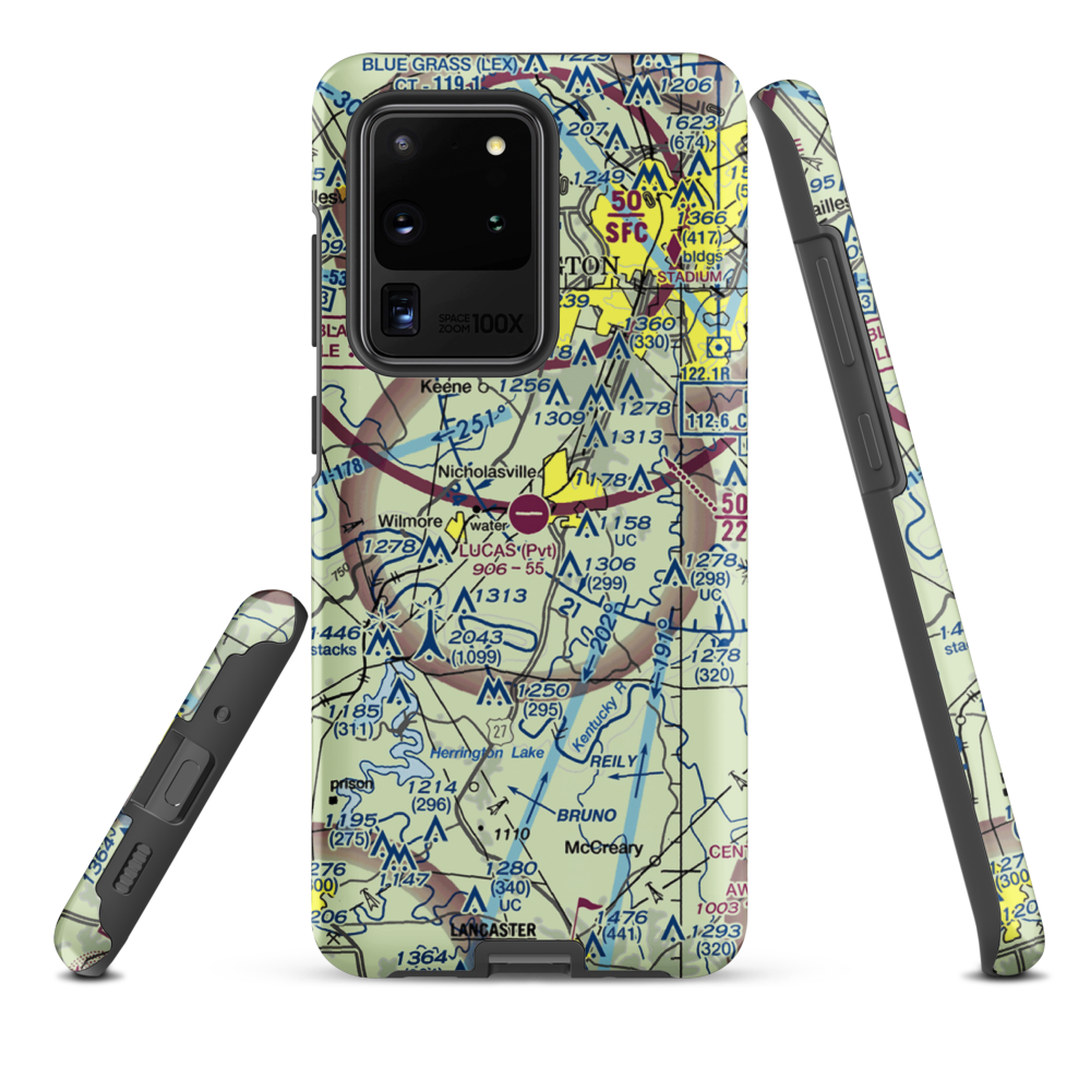 Lucas Field (79KY) VFR Sectional Samsung Phone Case Samsung Galaxy S20 Ultra model shown