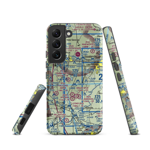 Lucky Lairds Landing Airport (81GA) VFR Sectional Samsung Phone Case