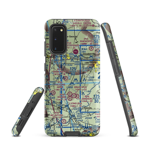 Lucky Lairds Landing Airport (81GA) VFR Sectional Samsung Phone Case