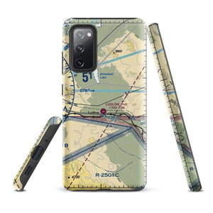 Ludlow Airport (5CA4) VFR Sectional Samsung Phone Case