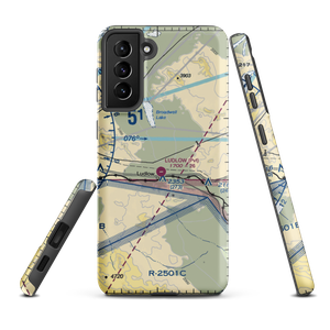 Ludlow Airport (5CA4) VFR Sectional Samsung Phone Case