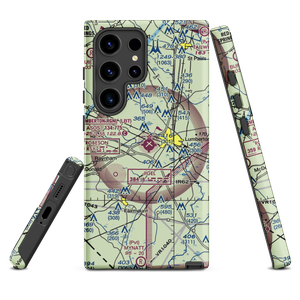 Lumberton Regional Airport (LBT) VFR Sectional Samsung Phone Case