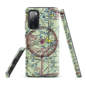 Lumberton Regional Airport (LBT) VFR Sectional Samsung Phone Case