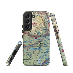Lumpkin County Wimpys Airport (9A0) VFR Sectional Samsung Phone Case