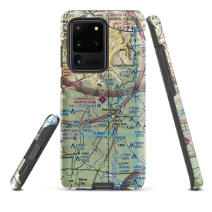 Lumpkin County Wimpys Airport (9A0) VFR Sectional Samsung Phone Case