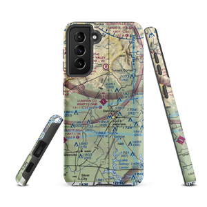 Lumpkin County Wimpys Airport (9A0) VFR Sectional Samsung Phone Case