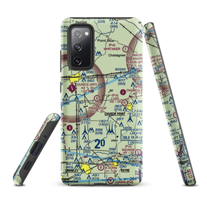 Luscombe Lane 1 Airport (80LA) VFR Sectional Samsung Phone Case