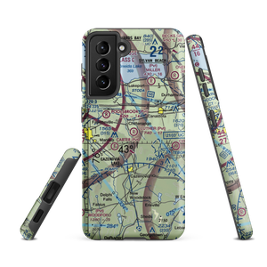 Luther Airport (1D5) VFR Sectional Samsung Phone Case