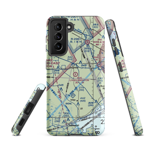 Lykes Brighton Airport (8FD5) VFR Sectional Samsung Phone Case