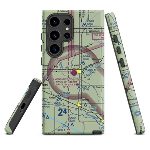 Lyons-Rice County Municipal Airport (LYO) VFR Sectional Samsung Phone Case