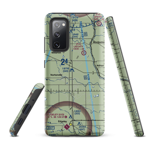 M Heart Ranch Airport (73ND) VFR Sectional Samsung Phone Case