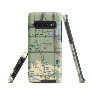 M Sansom Ranch Airport (06TS) VFR Sectional Samsung Phone Case