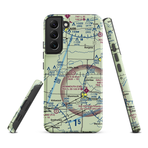 M.A.M Trail Airport (IL65) VFR Sectional Samsung Phone Case