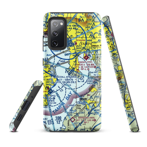 Mac Dill Air Force Base (MCF) VFR Sectional Samsung Phone Case