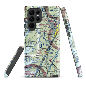 Mac Kinnis Airport (MD53) VFR Sectional Samsung Phone Case