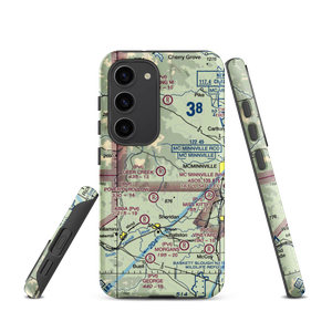 Mach-O Acres Airport (98OR) VFR Sectional Samsung Phone Case