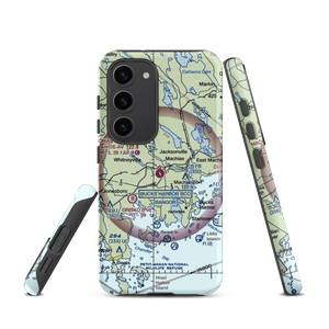 Machias Valley Airport (MVM) VFR Sectional Samsung Phone Case