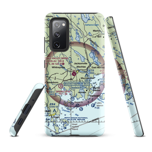 Machias Valley Airport (MVM) VFR Sectional Samsung Phone Case