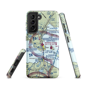 Mackinac County Airport (83D) VFR Sectional Samsung Phone Case