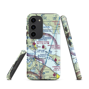 Mackinac Island Airport (MCD) VFR Sectional Samsung Phone Case