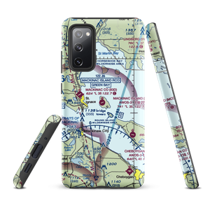 Mackinac Island Airport (MCD) VFR Sectional Samsung Phone Case