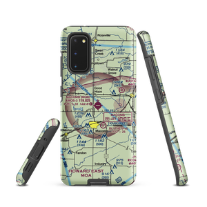 Macomb Municipal Airport (MQB) VFR Sectional Samsung Phone Case