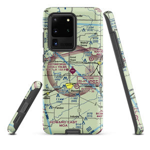 Macomb Municipal Airport (MQB) VFR Sectional Samsung Phone Case