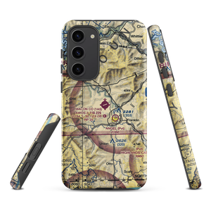 Macon County Airport (1A5) VFR Sectional Samsung Phone Case