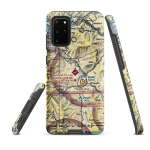 Macon County Airport (1A5) VFR Sectional Samsung Phone Case