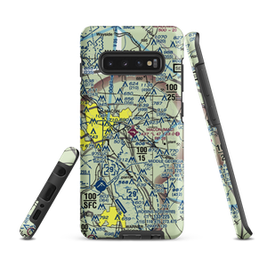 Macon Downtown Airport (MAC) VFR Sectional Samsung Phone Case