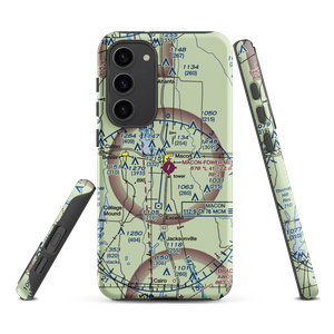 Macon Fower Memorial Airport (K89) VFR Sectional Samsung Phone Case