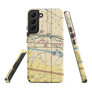 Maddox Ranch Co Airport (3MT4) VFR Sectional Samsung Phone Case