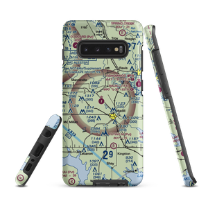 Madill Municipal Airport (1F4) VFR Sectional Samsung Phone Case