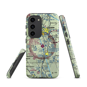 Madison Airport (I39) VFR Sectional Samsung Phone Case