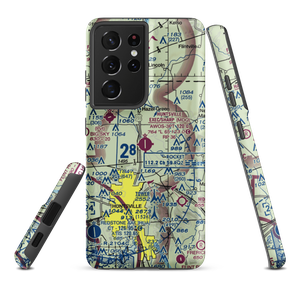 Madison County Executive Airport-Tom Sharp Jr Field (MDQ) VFR Sectional Samsung Phone Case