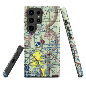 Madison County Executive Airport-Tom Sharp Jr Field (MDQ) VFR Sectional Samsung Phone Case