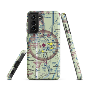 Madison Municipal Airport (IMS) VFR Sectional Samsung Phone Case