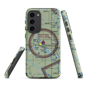 Madison Municipal Airport (MDS) VFR Sectional Samsung Phone Case