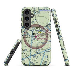 Madisonville Municipal Airport (51R) VFR Sectional Samsung Phone Case