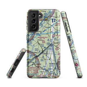 Magennis Farm Airport (7MD1) VFR Sectional Samsung Phone Case