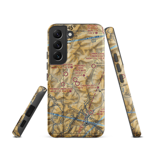 Mahoney Creek US Forest Service Airport (0U3) VFR Sectional Samsung Phone Case