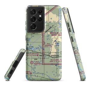 Makeeff Airport (2ND2) VFR Sectional Samsung Phone Case